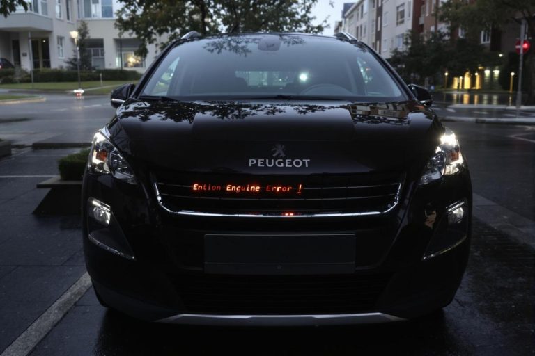 Peugeot 3008 message défaut moteur faites réparer le véhicule